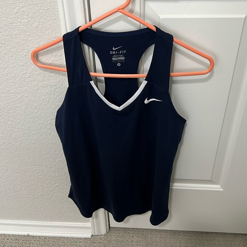 Navy Nike Racerback Tanktop M